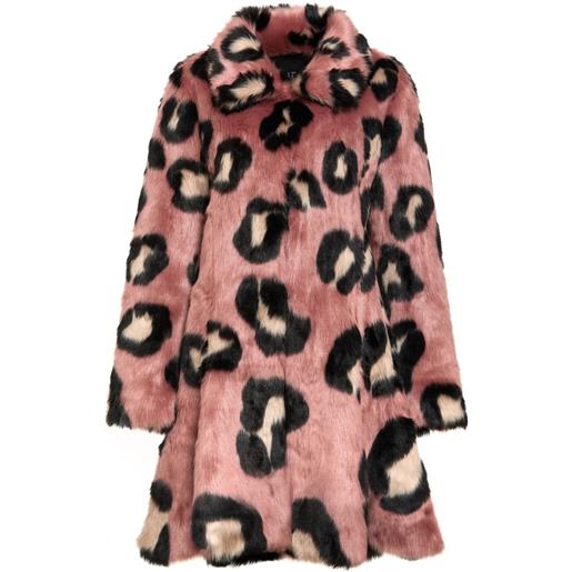 Unreal Fur giacca con stampa la farfalla - rosa