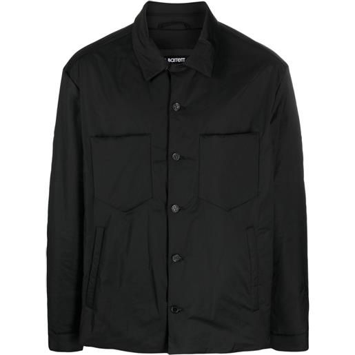 Neil Barrett giacca-camicia con tasche applicate - nero