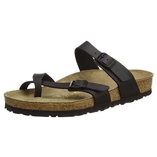 Birkenstock mayari 71791, infradito donna - nero, 38 eu