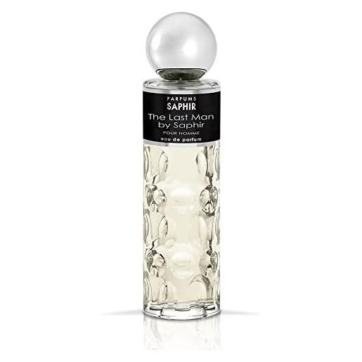 PARFUMS SAPHIR the last man - eau de parfum con vaporizador para hombre, one size, 200 ml