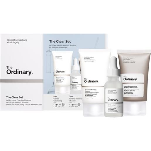 The Ordinary the clear set the clear set 3 pz
