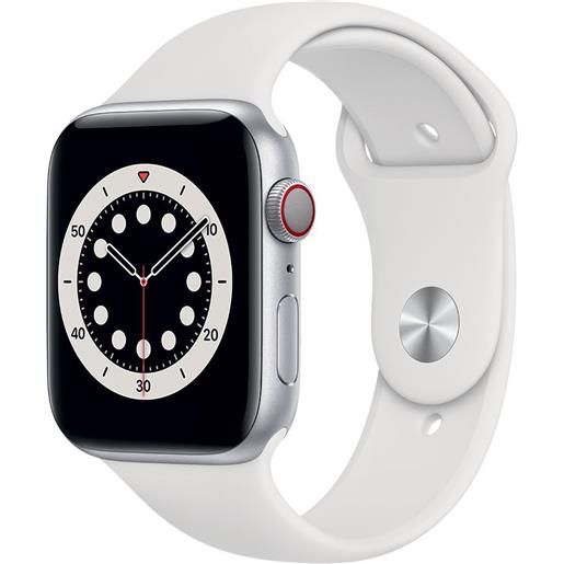 Apple series 6 gps+cellular 44 mm watch bianco