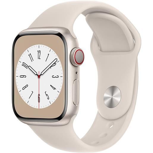 Apple series 8 gps+cellular 41 mm watch beige