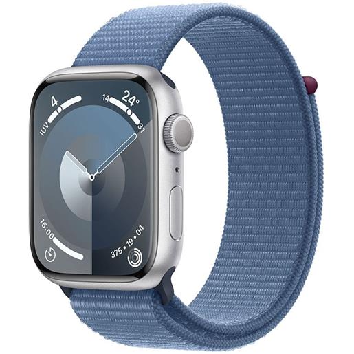 Apple series 9 gps loop 45 mm watch blu