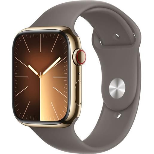 Apple series 9 gps+cellular 45 mm watch grigio m-l