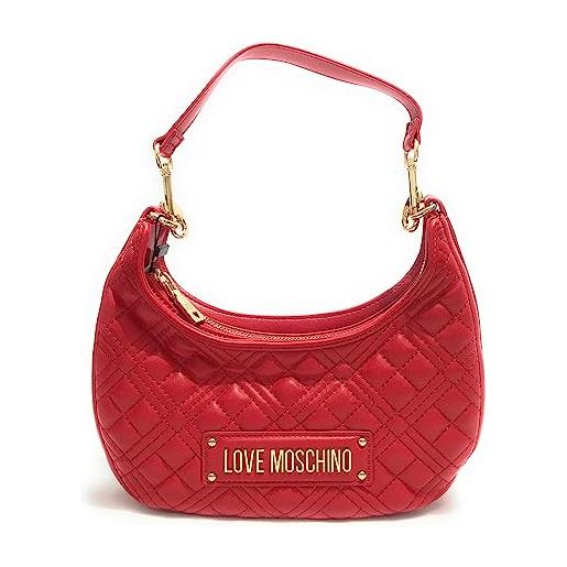 Love Moschino borsa a spalla donna, rosso, 26x21x7