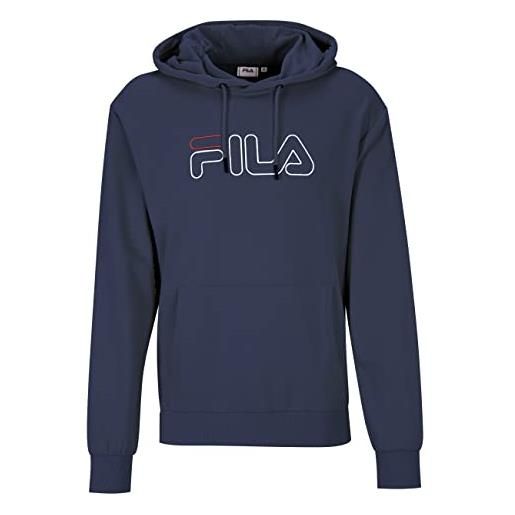 FILA salitto felpa con cappuccio, nero, l uomo