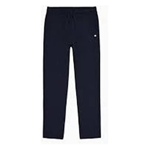 Champion easywear 2.0 straight long pants, pantaloni da tuta donna, blu marino, xl