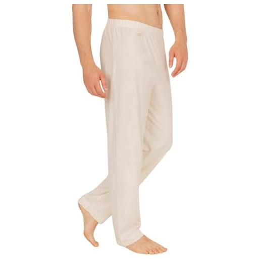 Body4Real Organic Cotton Clothing cotone biologico certificato - pantaloni pigiama - uomo off-white medium
