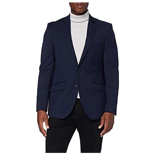 find. regular fit dress suit jacket vestito, blu (navy), 52 uomo