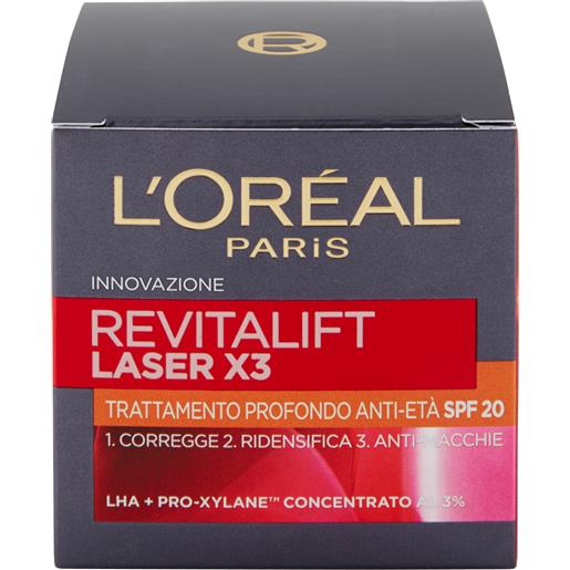 L'Oréal Paris revitalift laser x3 crema viso anti-età 50 ml - -