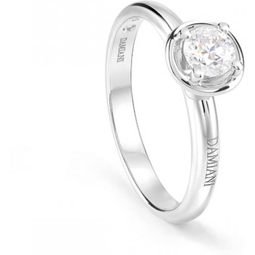 Damiani anello solitario minou in platino e diamante 0,255 ct. G vs