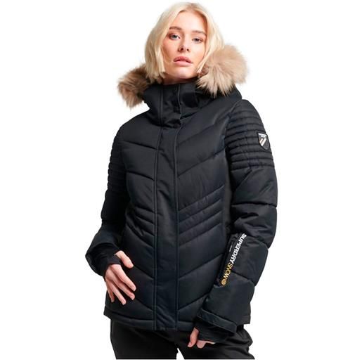 Superdry ski luxe jacket nero s donna