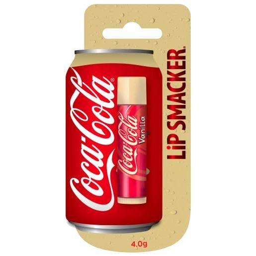 Lip Smacker - coca-cola collection - burrocacao per bambini al gusto coca-cola alla vaniglia - gusto coca-cola alla vaniglia - dolce regalo per i tuoi amici - pezzo singolo