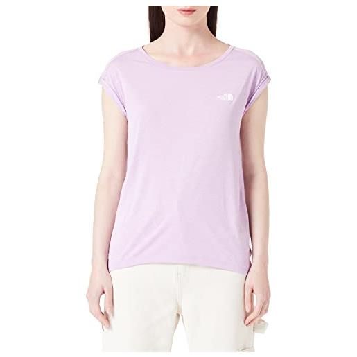 The North Face resolve t-shirt lupine white heather s