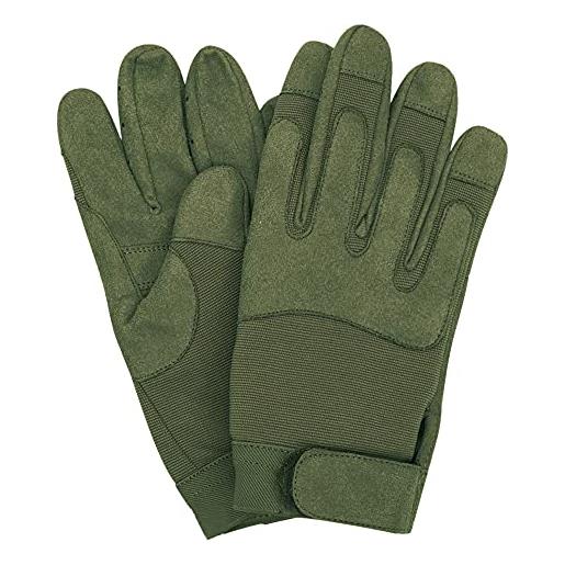 Mil-Tec guanti militari, verde oliva, taglia xxl