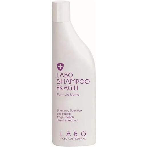 Amicafarmacia labo shampoo fragili formula uomo 150ml