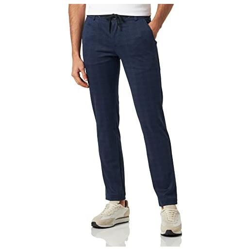 bugatti 4036-36833 pantaloni eleganti da uomo, blu marino, 31w x 30l