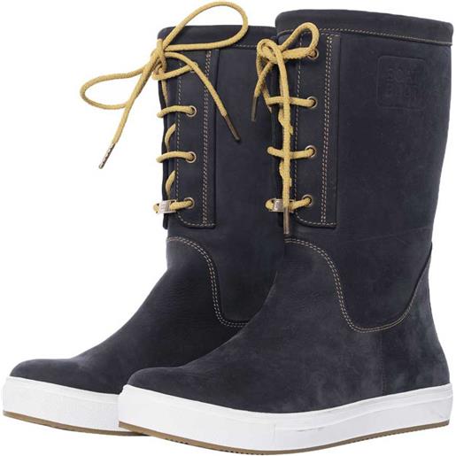 Boat Boot canvas laceup boots blu eu 38 donna