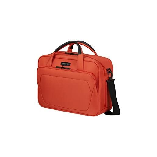 Samsonite spark sng eco - accessori da viaggio - borsa a tracolla, 44 cm, 25 l, arancione (maple orange)