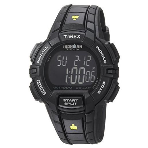 Timex orologio digitale al quarzo uomo con cinturino in plastica tw5m159009j
