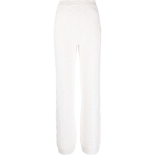 Lorena Antoniazzi pantaloni dritti - bianco