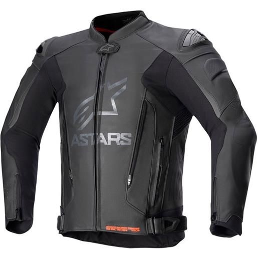 Alpinestars giacca in pelle uomo gp plus v4 - 1100 black black