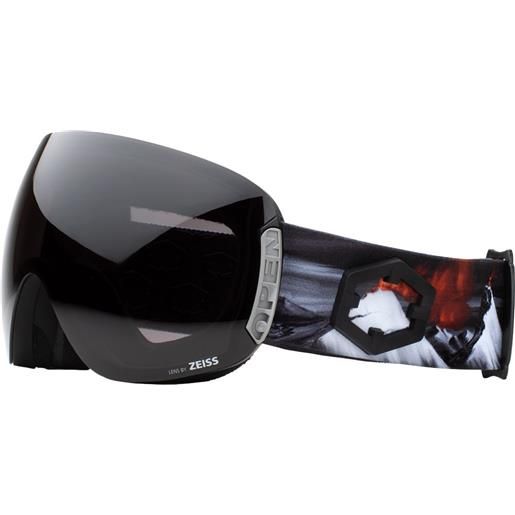 Out Of open ski goggles nero smoke/cat3+storm/cat1