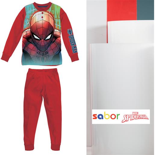 Disney pigiama lungo spiderman bimbo 3-10a Disney cod. Mv40m4202