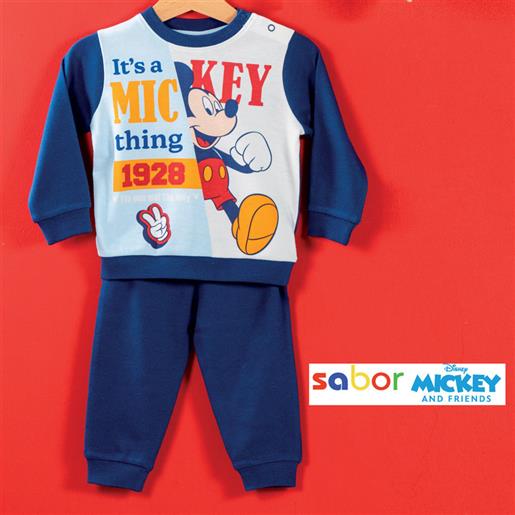 Disney pigiama lungo mickey bimbo 12m-30m Disney cod. Dy32p9090