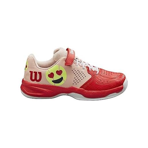 Wilson kaos emo, sneaker, infrared/tropical peach/white, 30 eu