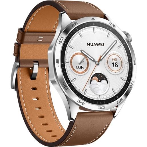 Huawei smartwatch Huawei watch gt4 46mm marrone/argento [phoinix-b19l]