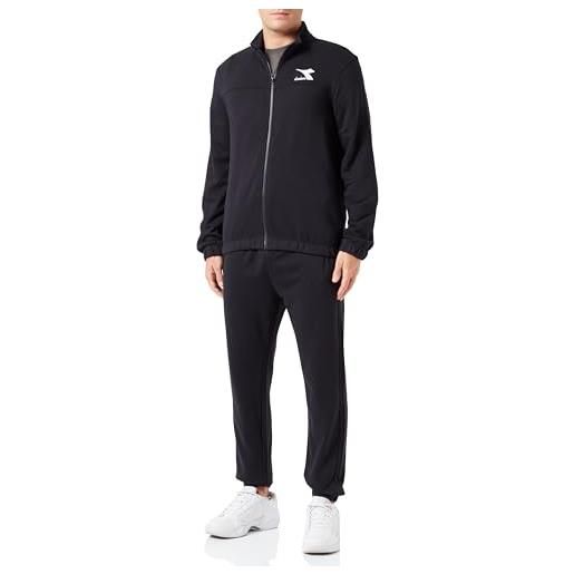 Diadora tracksuit fz core, tuta in felpa uomo, blu (imperial blue), s