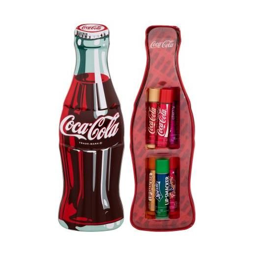 Lip Smacker coca-cola vintage bottle cofanetti balsamo per labbra 6 x 4 g + scatola di latta