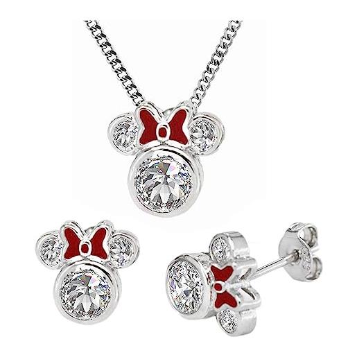 Kaguyo set di gioielli da donna, in argento sterling, con ciondolo a forma di topo, con ciondolo a forma di topo, per donne e ragazze, amicizia, design carino regalo di compleanno