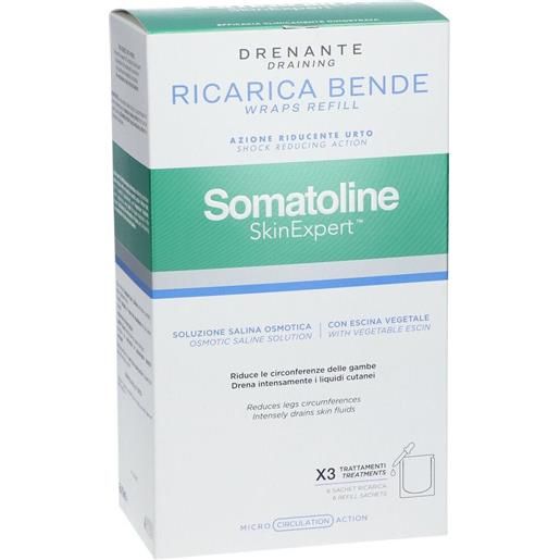 Somatoline SkinExpert somatoline skin expert bende drenanti e snellenti 1 kit ricarica