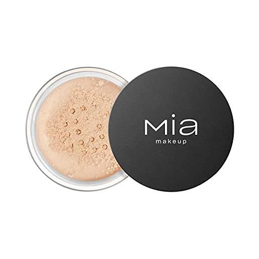 MIA Makeup loose powder cipria minerale in polvere libera, dall'alto potere assorbente (satin)