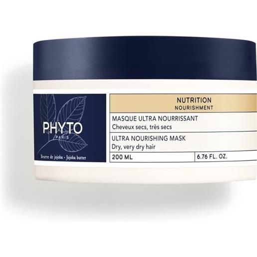 Phyto maschera ultra nutriente per capelli secchi e molto secchi 200 ml