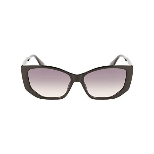 Karl lagerfeld kl6071s occhiali, 001 black, taglia unica unisex-adulto