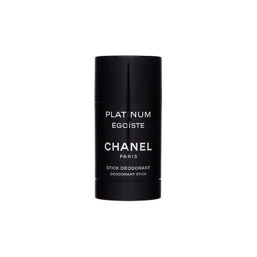 Chanel platinum egoiste deostick da uomo 75 ml