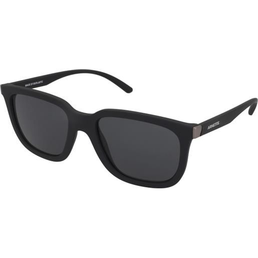 Arnette plaka an4306 275887 | occhiali da sole graduati o non graduati | plastica | quadrati | nero | adrialenti