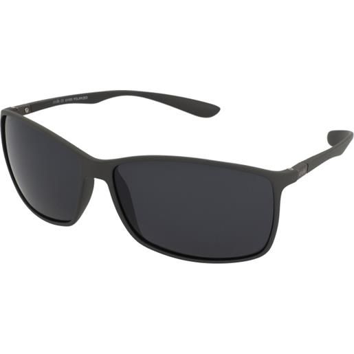 Crullé c5826 c1 | occhiali da sole sportivi | prova online | unisex | plastica | rettangolari | grigio | adrialenti