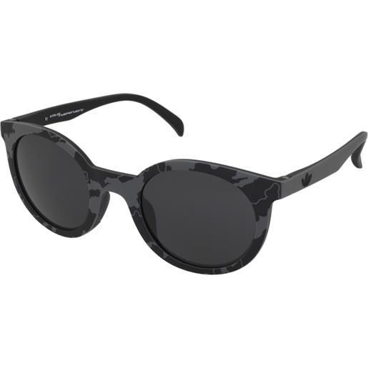 Adidas aor013.143.070 | occhiali da sole sportivi | unisex | plastica | tondi | havana, grigio | adrialenti