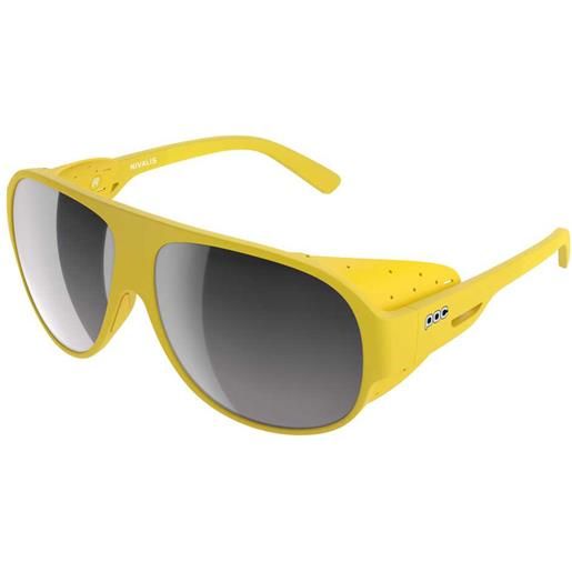 Poc nivalis sunglasses giallo grey / white mirror/cat3