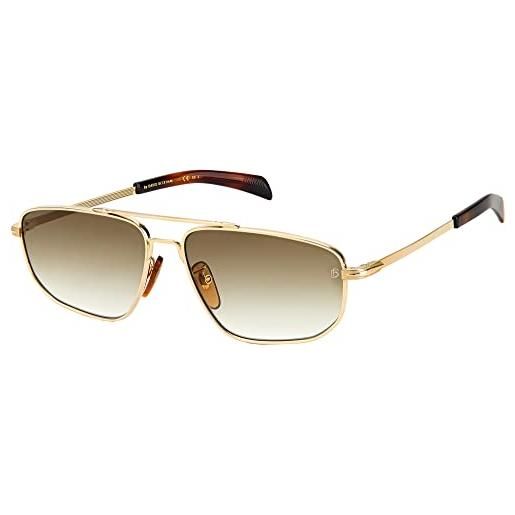 David Beckham db 7049/g/s sunglasses, j5g/9k gold, 59 unisex