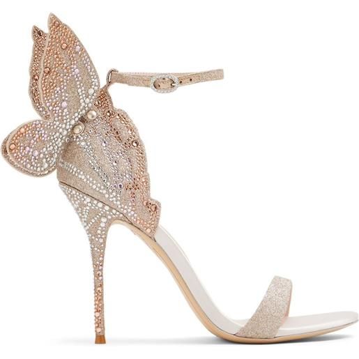 Sophia Webster sandali chiara con decorazione di cristalli - oro