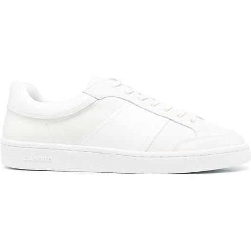 SANDRO sneakers h23 retro - bianco