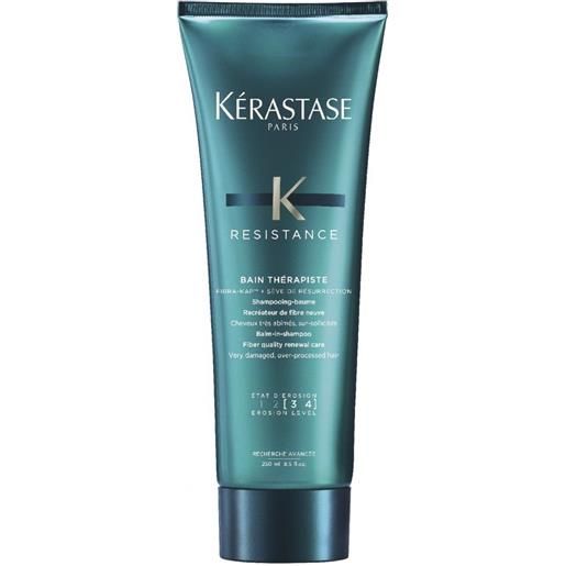 Kerastase shampoo therapiste 250ml shampoo/balsamo ristrutturante capelli estremamente danneggiati