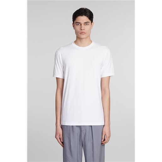 Giorgio Armani t-shirt in viscosa bianca