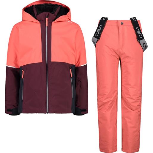 Cmp set jacket and pant 33w0195 rosa 16 years